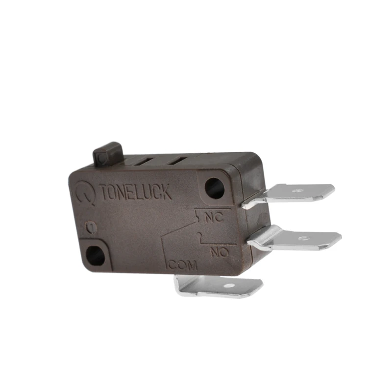 Toneluck E7 Micro Switch 3Pins Momentary Switch Push Button Micro Switch T85 5e4