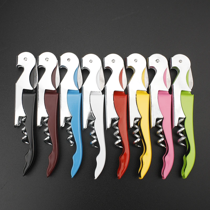 Sea Horse Wine Corkscrew Carbon Steel Wine Bottle Opener Set Cork Screw Wine Bottle Opener