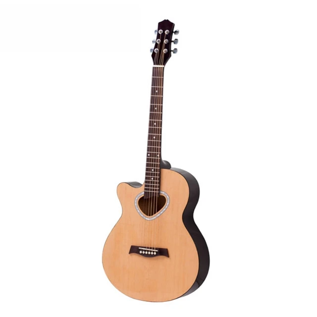 Cheap hot sale top quality basswood splint 41 inch acoustic guitar price