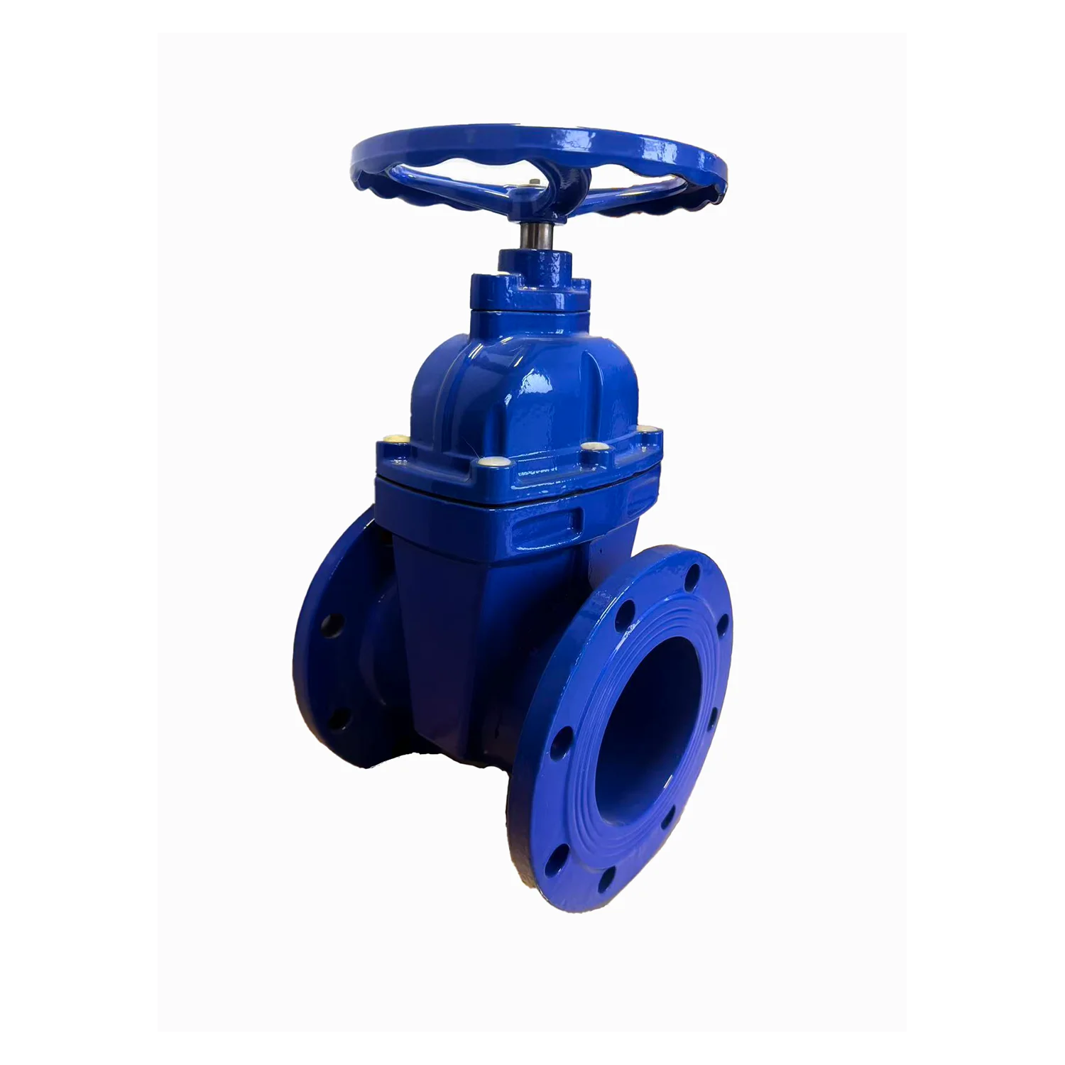 Задвижка чугунная фланцевая ручная Z45X-16Q стандарт UK для воды 1 порт от производителя