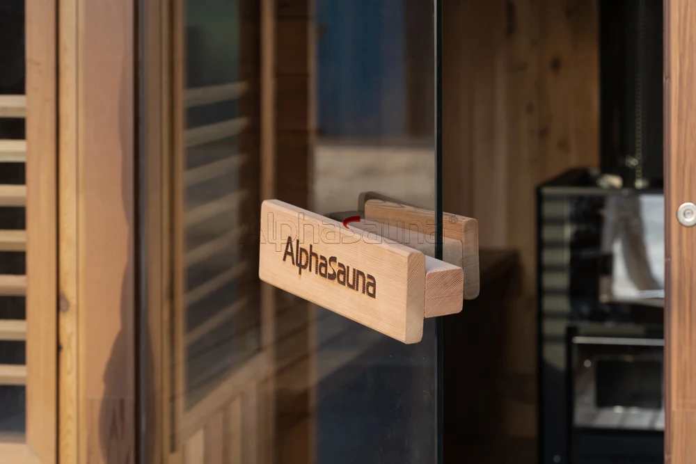 Sauna Outdoor With Anteroom And Wood Furnace The Heater Optional