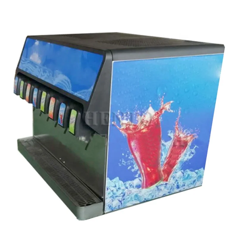 Easy Operation Sparkling Water Dispenser / Beverage Chiller and Carbonator / Cola Drink Dispensing Machines
