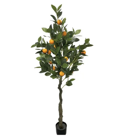 Best Price New Design Artificial Lemon Fruit Tree home Decorative orange Tree For Indoor Outdoor