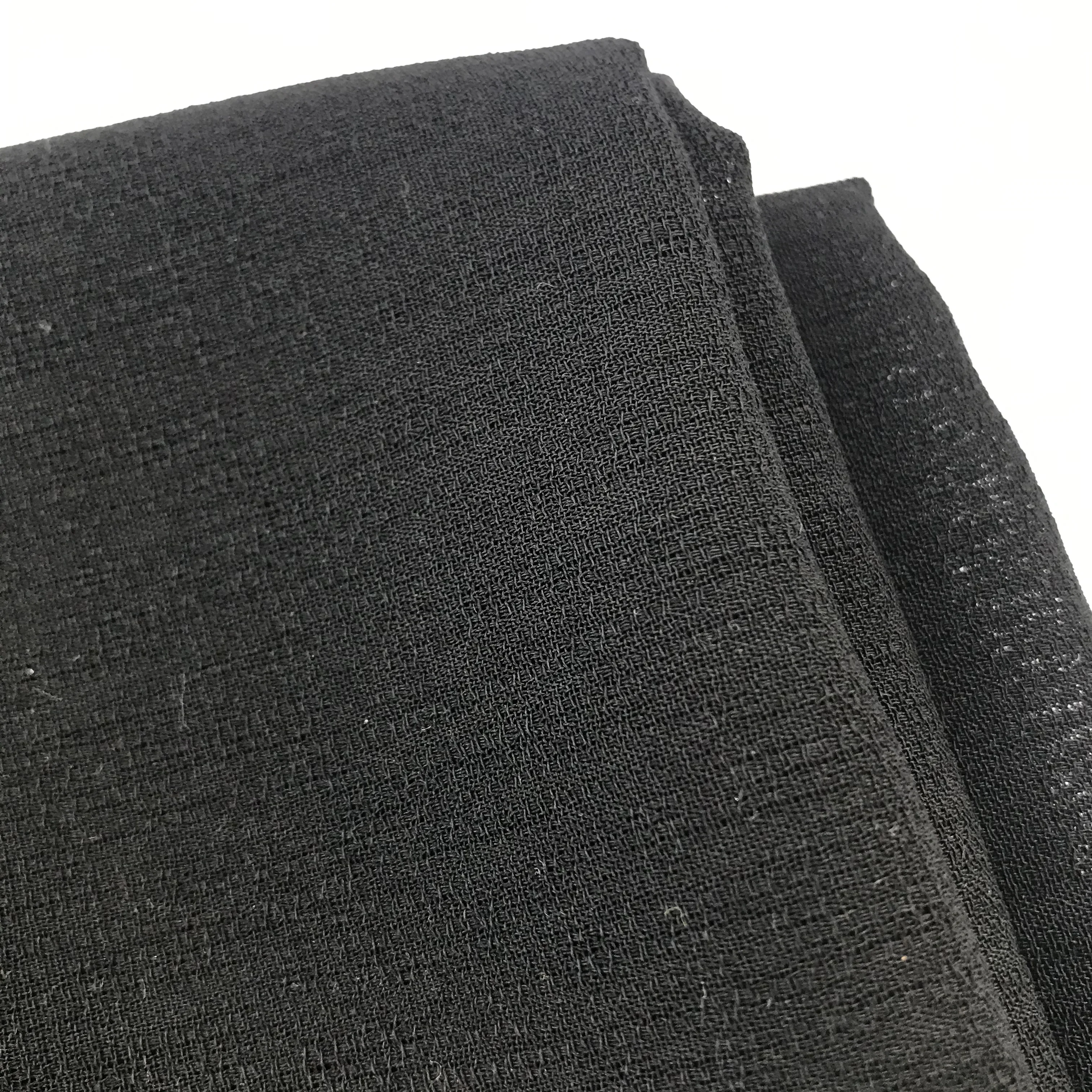 Manufacturers Korean Formal Black New ABAYA  Pine Skin Fabric for Shirt