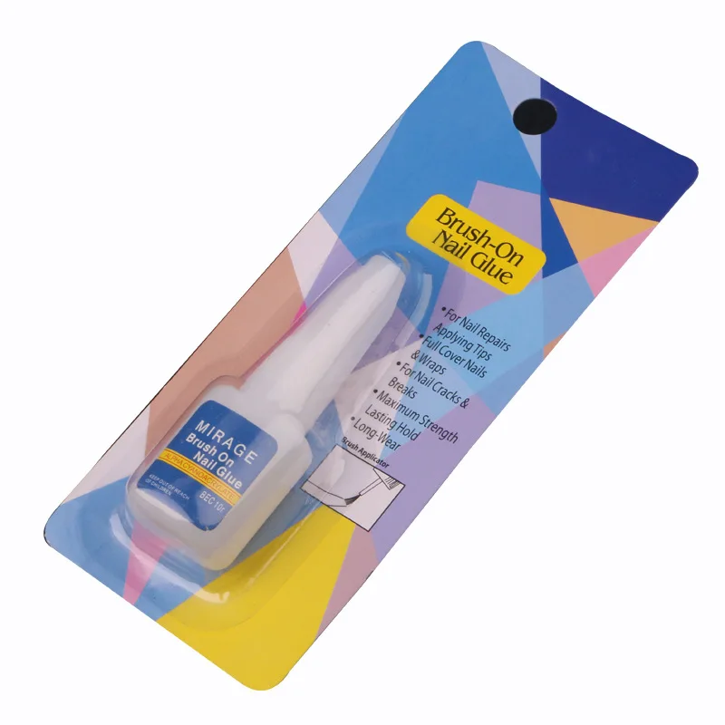 7g 10g nail glue waterproof nail glue nail extension glue with hard paper