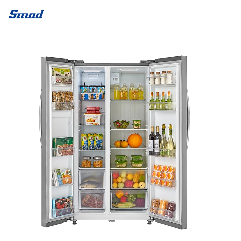 Home Appliances 600L 220-240V/50HZ R600a Side By Side Refrigerator