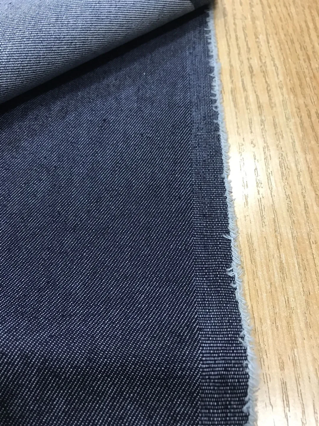 100% Cotton Twill Jeanet 40/2 Combed Cotton Denim Fabric 7oz Cotton Textile Jean Fabric
