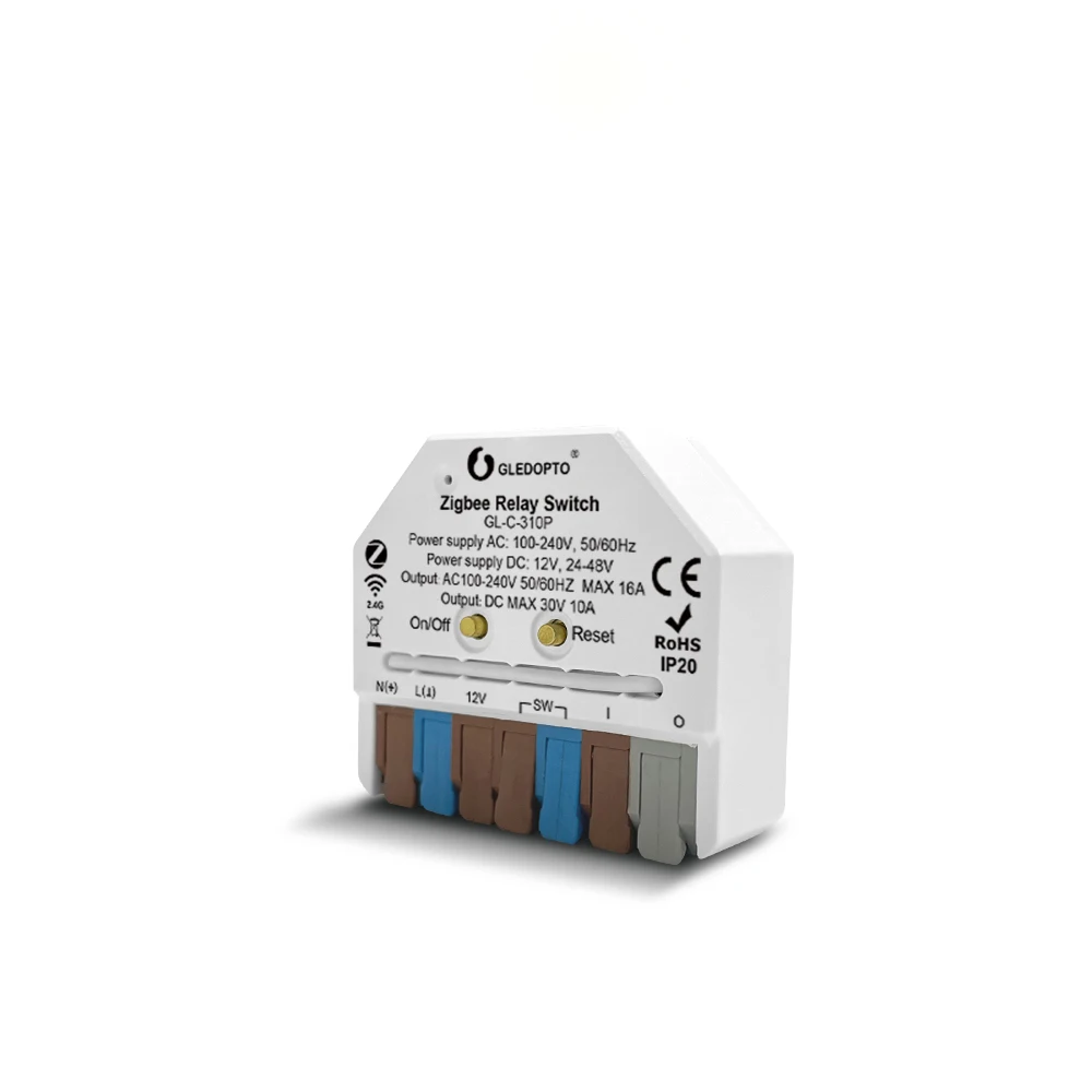 Gledopto New Arrivals High-Performance Relay Switch Durable Reliable and Easy to Install