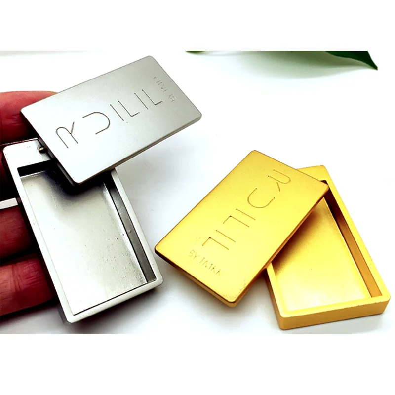 Магнитная многоразовая жестяная коробка для духов