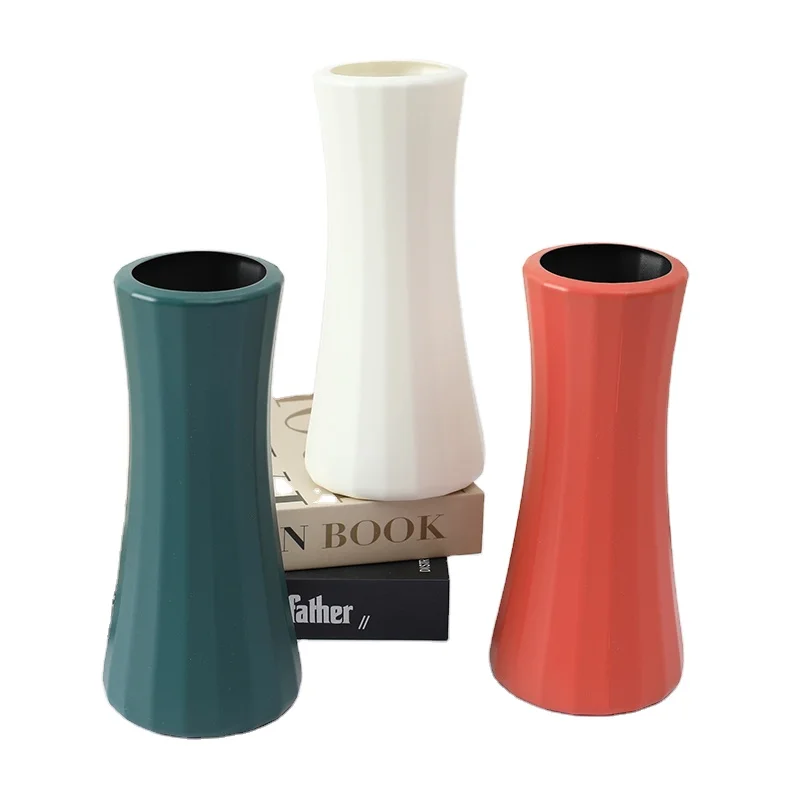 Ваза для цветов, Свадебная вечеринка, реквизит, ваза для домашнего декора, простой стиль, декоративная пластиковая ваза