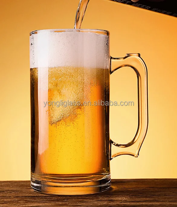 Factory wholesale Beer Cup Handmade Beer Glass Cup Pyrex Beer Glasses