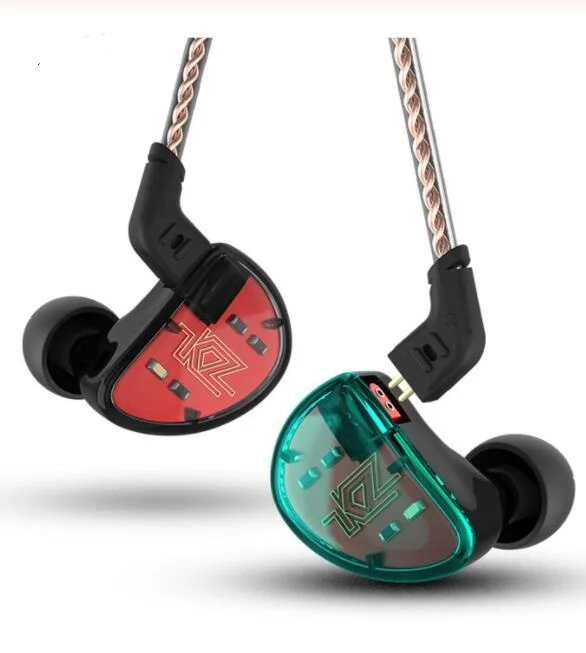 AS10 голубые 5BA сбалансированные арматурные наушники Hi-Fi с басами, наушники с монитором, гарнитура с шумоподавлением, наушники-вкладыши