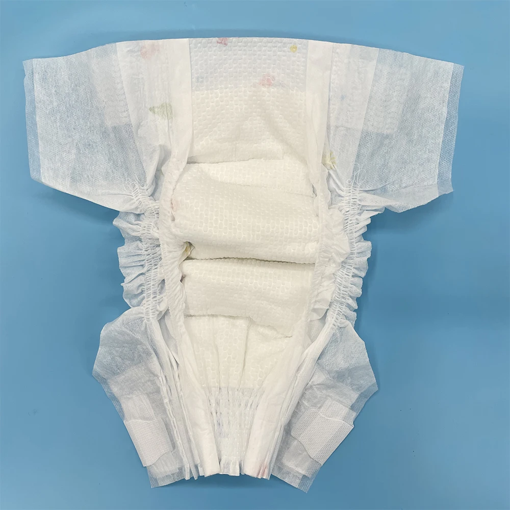 2024 Hot Selling Shymoon A Grade Baby Diaper Nappy Baby Ready To Ship Fast Delivery Disposable Cotton Free Samples Baby Diaper