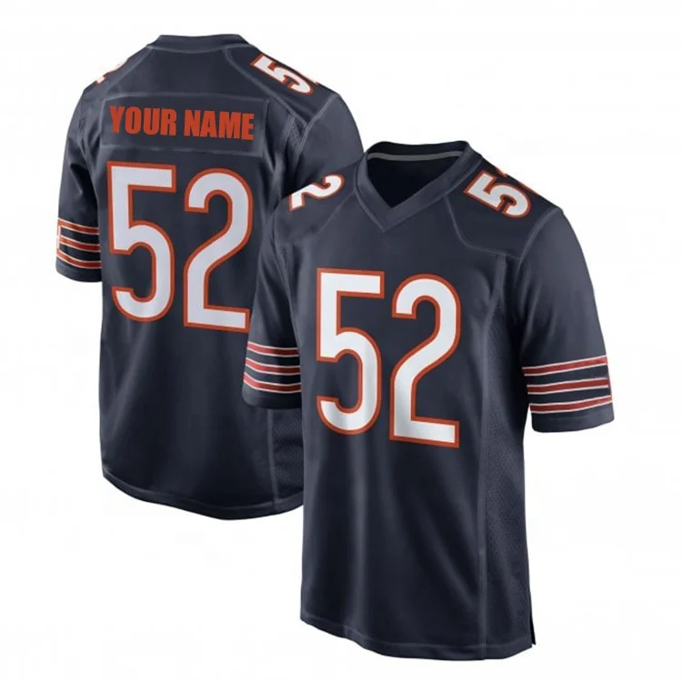Wholesale Sublimation Youth Tackle Twill Custom American Football Jerseys
