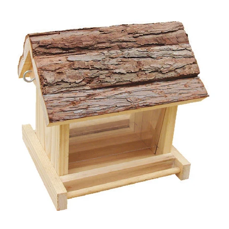 Factory Wholesale Food Storage Wooden Wild Bird Seed Feeders With Bulk Price