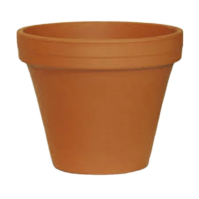 
Factory Supply 12 Inch round Clay flower Pots at Low Cost 