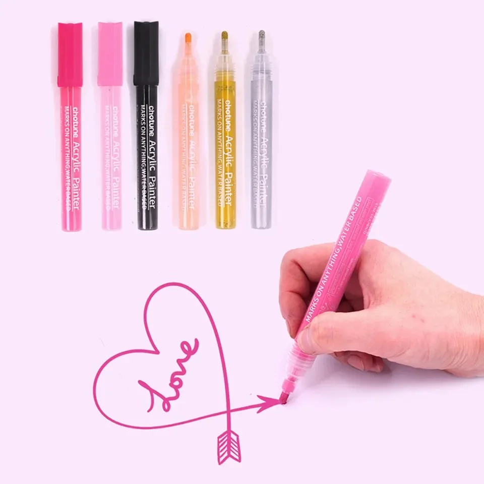 New 1Pc BDSM Graffiti Erasable Pen Sex Accessories Adult Game Washable Markers Diy Tattoo Pens Sex Toys Erotic Products