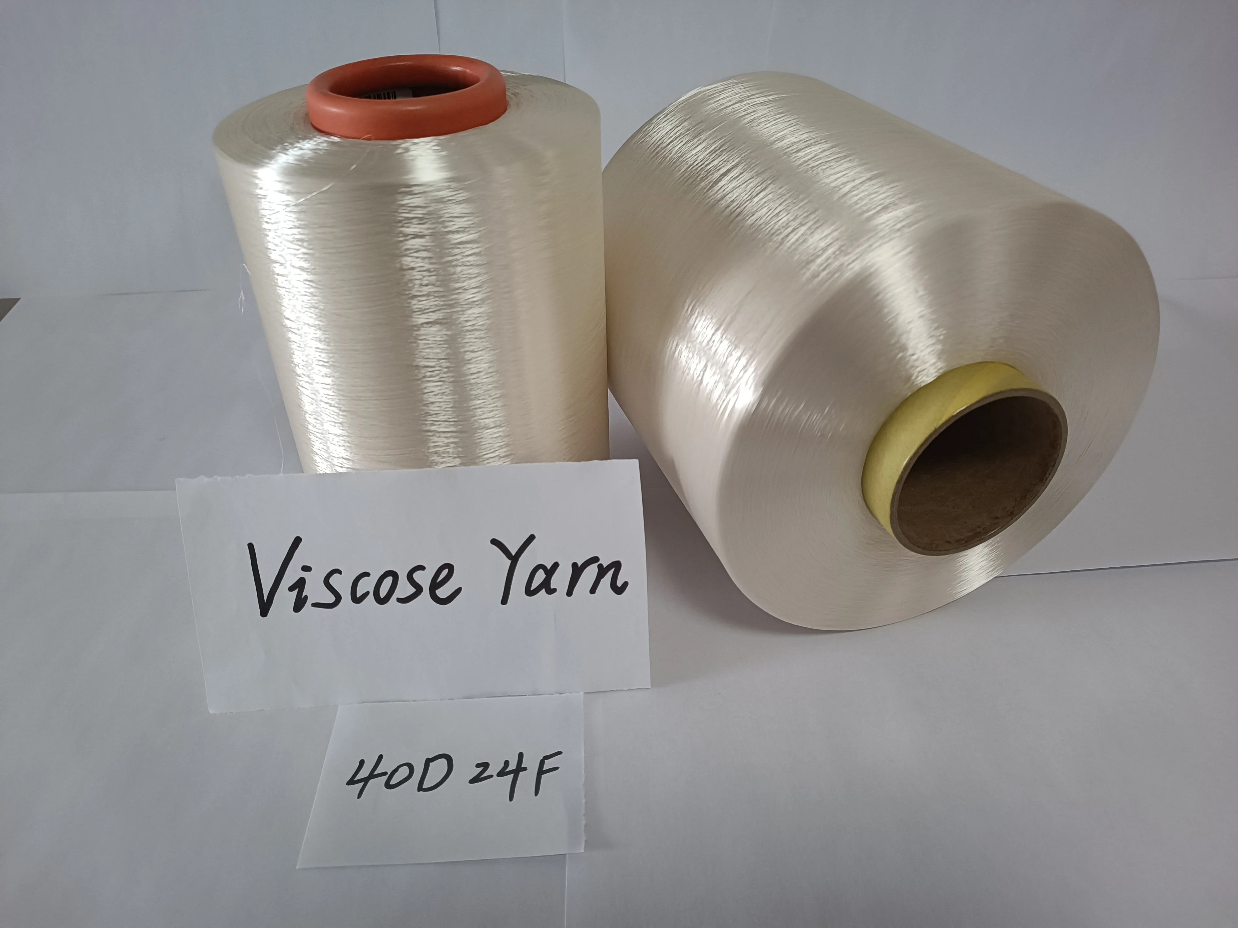 Factory direct salesfilament rayon Rayon viscose continuous filament embroidery thread 75d/24f conical