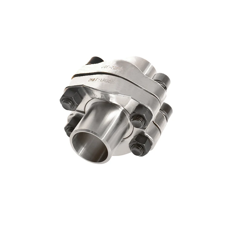 SAE Flange Light 3000psi Stainless Steel ISO 6162.1 Butt Weld SAE Flange Coupling with Flange Head