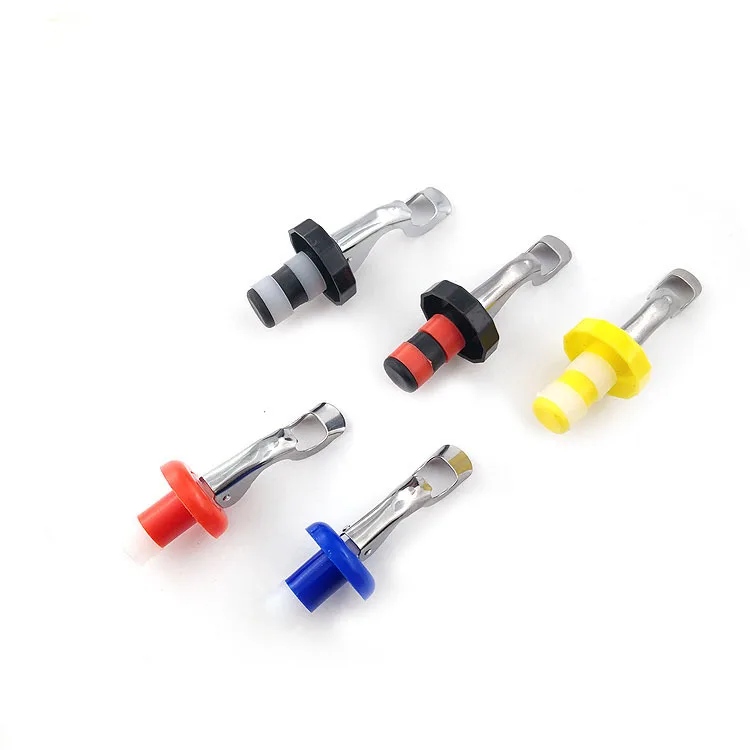 Universal reusable bottle stoppers flexible bottles caps food grade silicone wine bottle cap