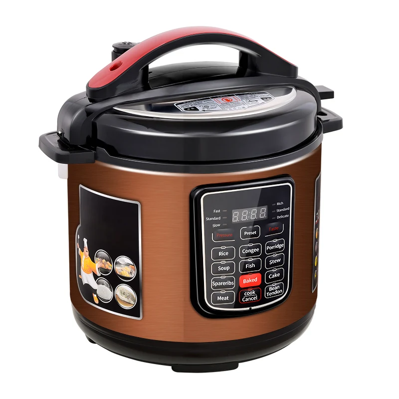 Intelligent Kitchen Appliance National Stainless Steel Multi Cooker Electric Electric Pressure Cookers With Thermostat