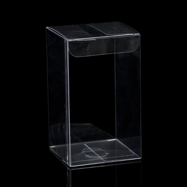 Packaging Clear Recycled Plastic Transparent Folding Window Custom Logo Customized Design Acetate Box RPET PVC PET PP Gift Wrap