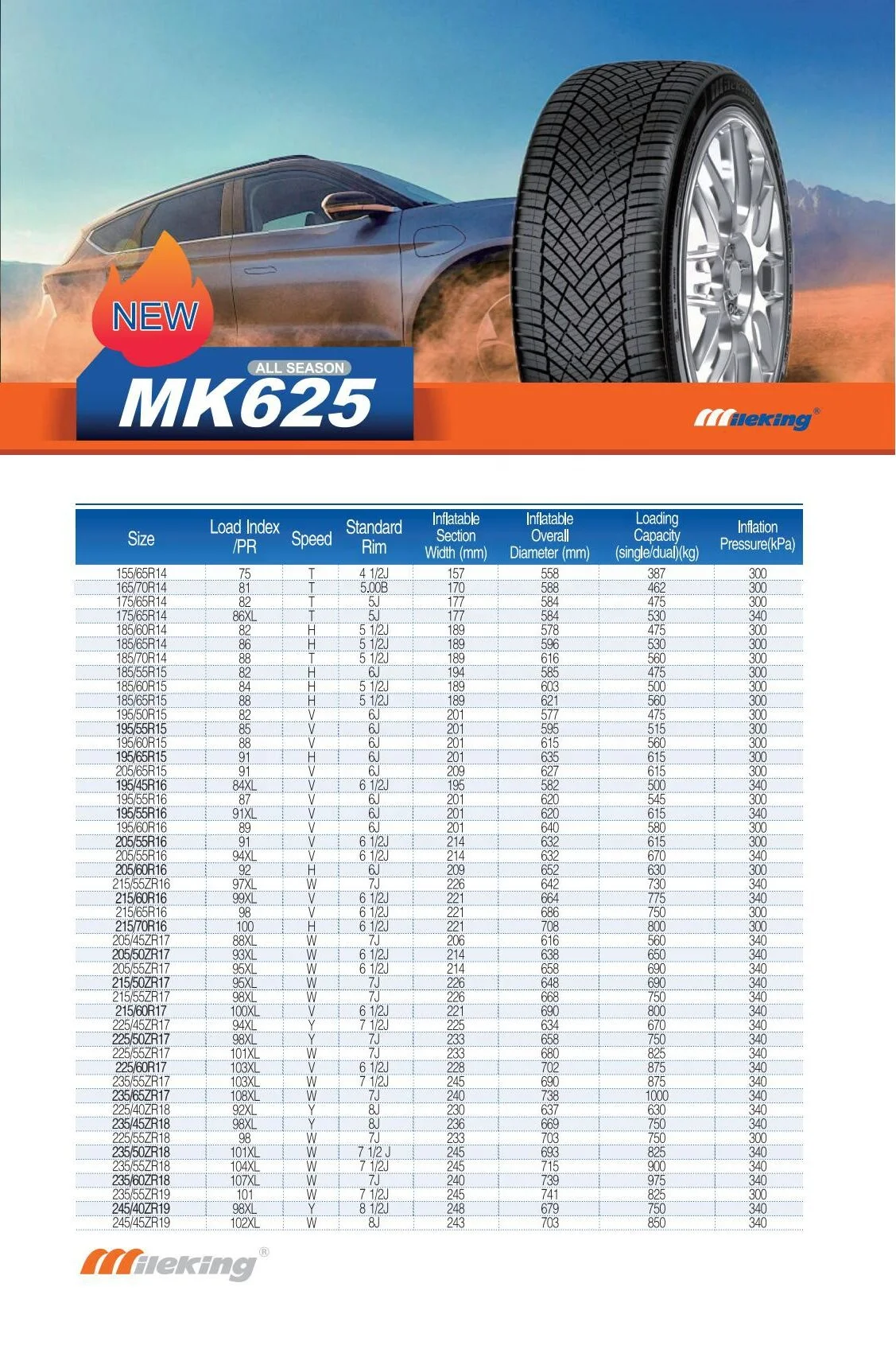 New product all season radial tyres for cars airless tires for vehicles caucho