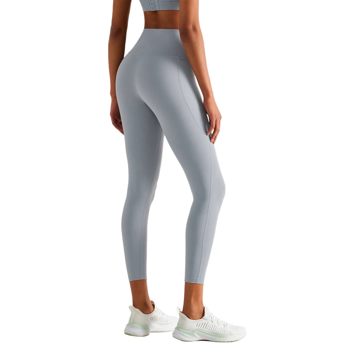 Комплект для йоги, спортивная одежда для женщин, штаны для спортзала, фитнеса, леггинсы с высокой талией, спортивная одежда для бега