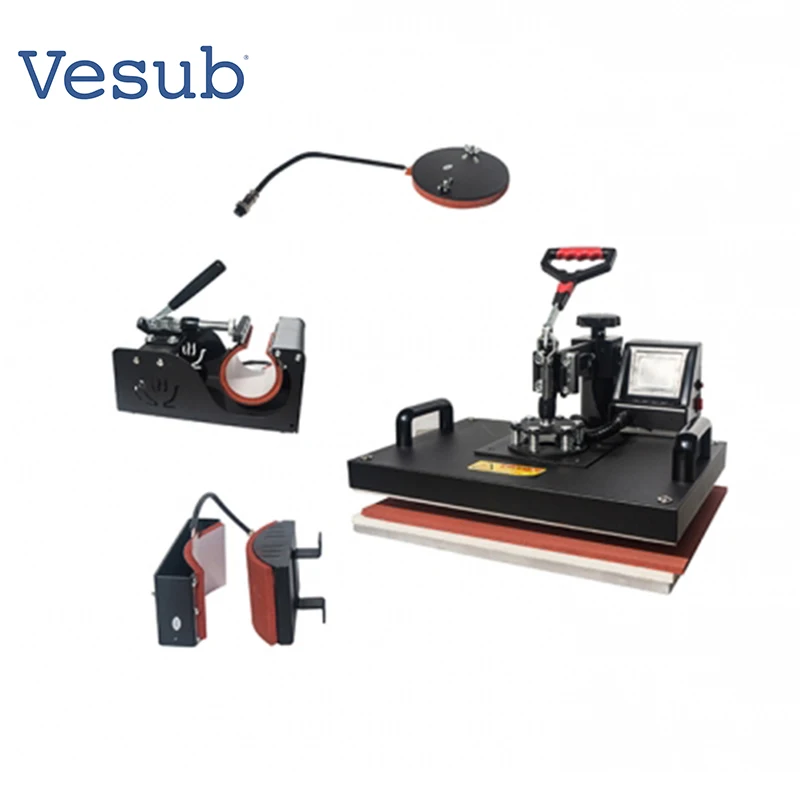 Lowest Price T-shirt Flatbed Sublimation Heat Press Machine for Sale