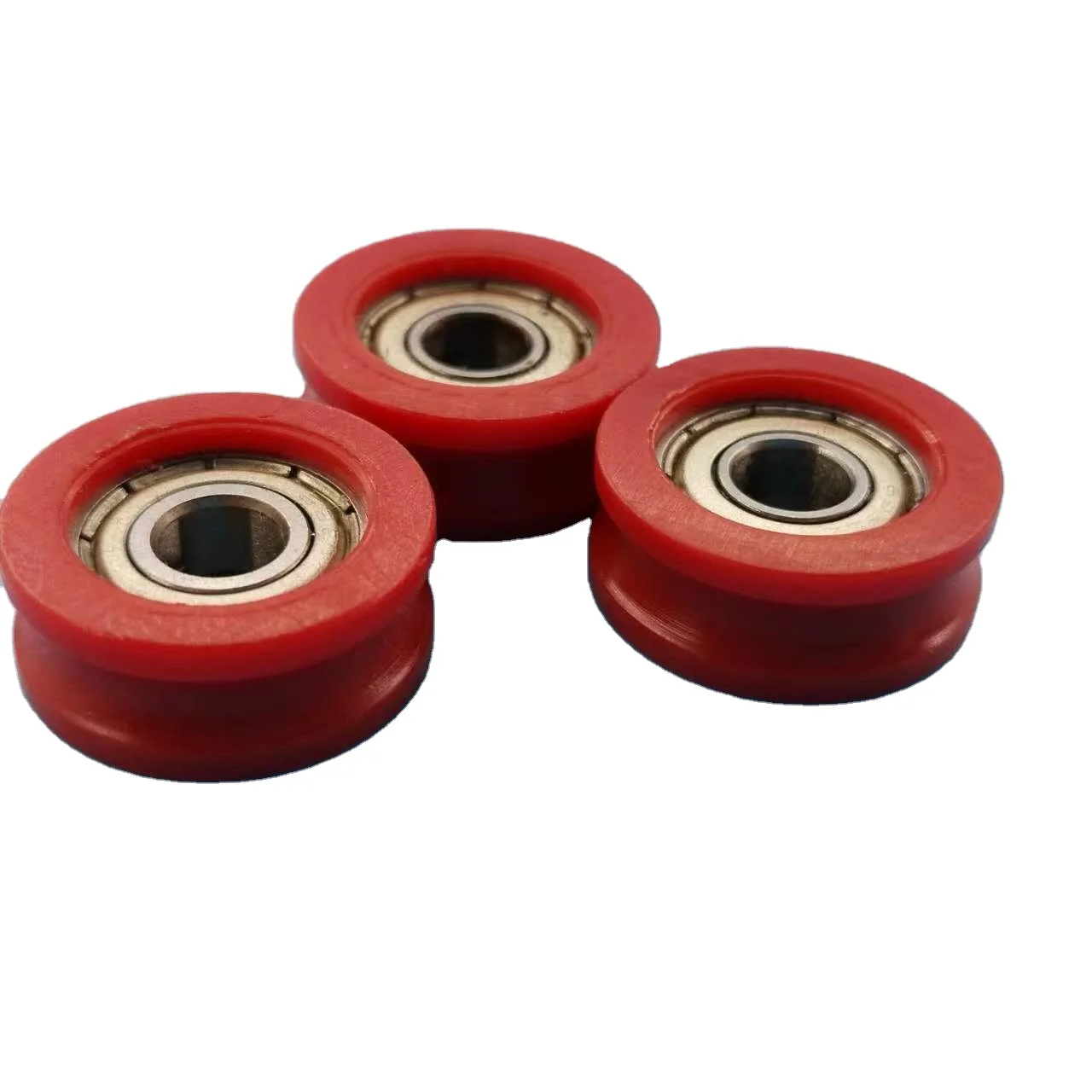 Factory Direct Sales Groove Bearing Pulley Rubber Coated Bearing