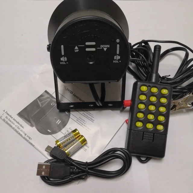 2024 hot selling  birds caller with remote control from original factory CP-395D