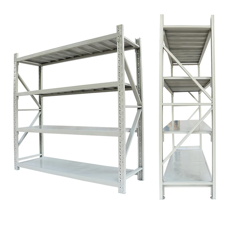 Factory Price slotted angle rack steel Storage angle shelving metal steel racks for warehouse