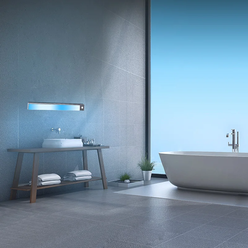 2024 New USB Rechargeable Magnetic Colorful Interior Lamp Cabinet Light Sensor