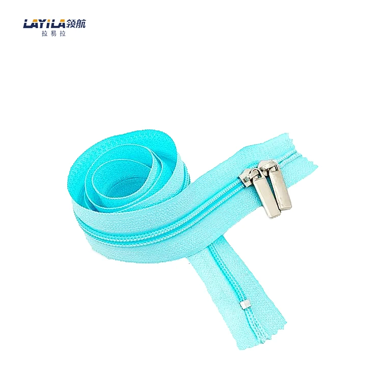 Heavy Duty Long Chain Nylon Zipper For Jackets