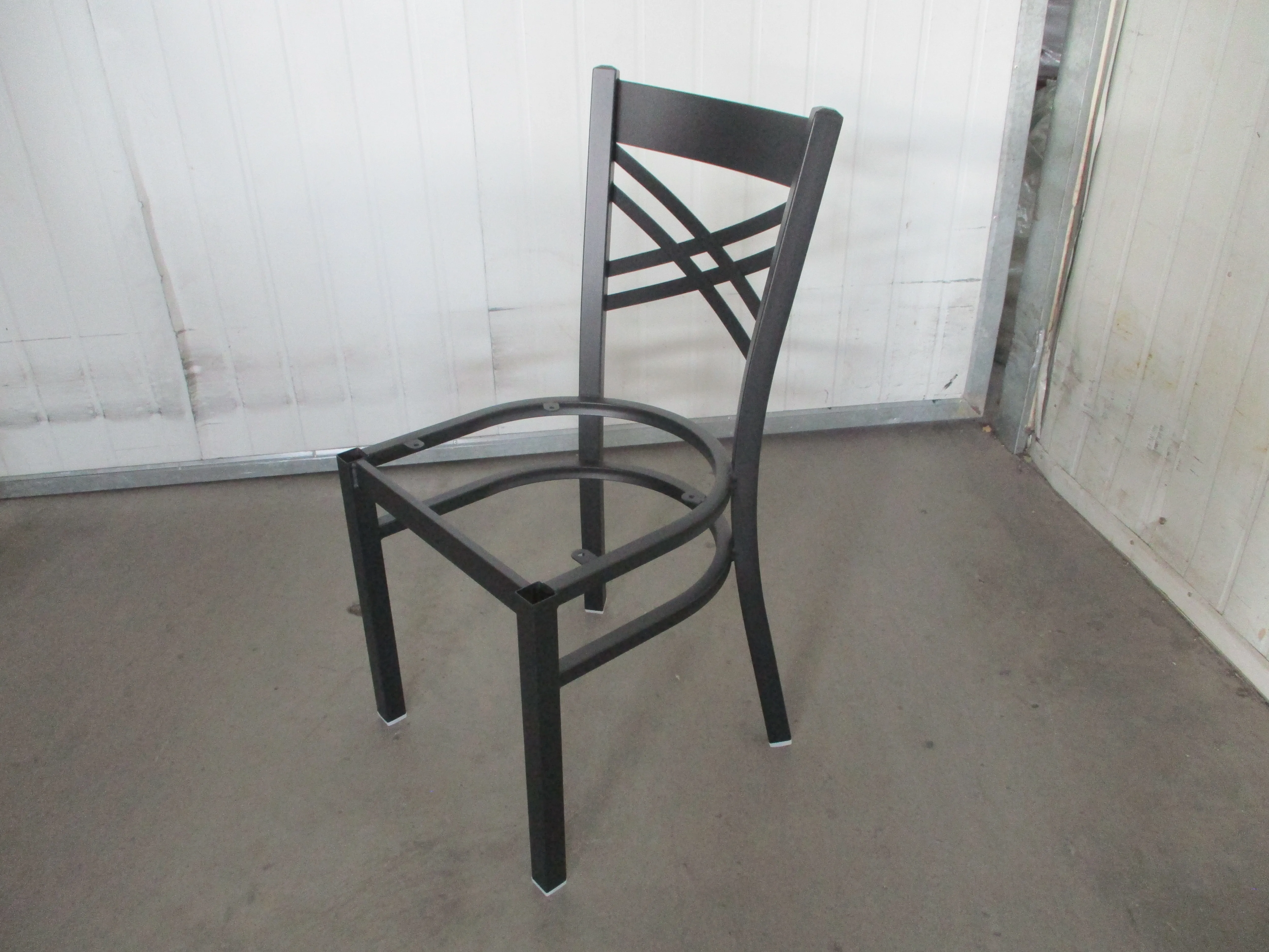 Дешевая заводская цена, стальная лестница для ресторана, обеденный стул