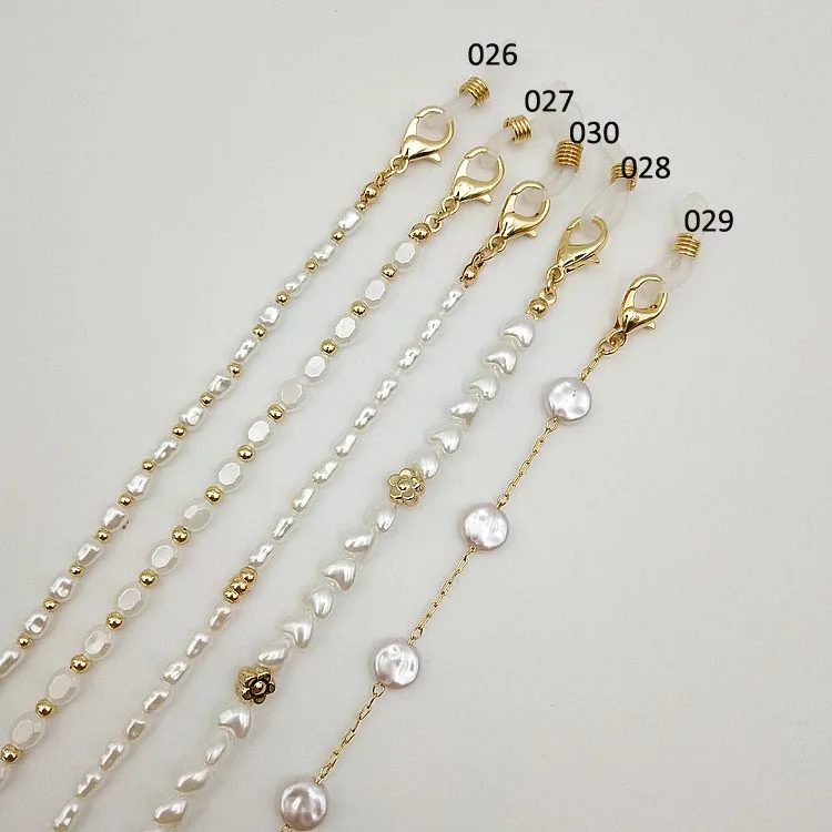 Hot Fashion Pearl Handmade Beaded rope glasses chain multi-purpose accessories hot selling handmade decoration Necklac