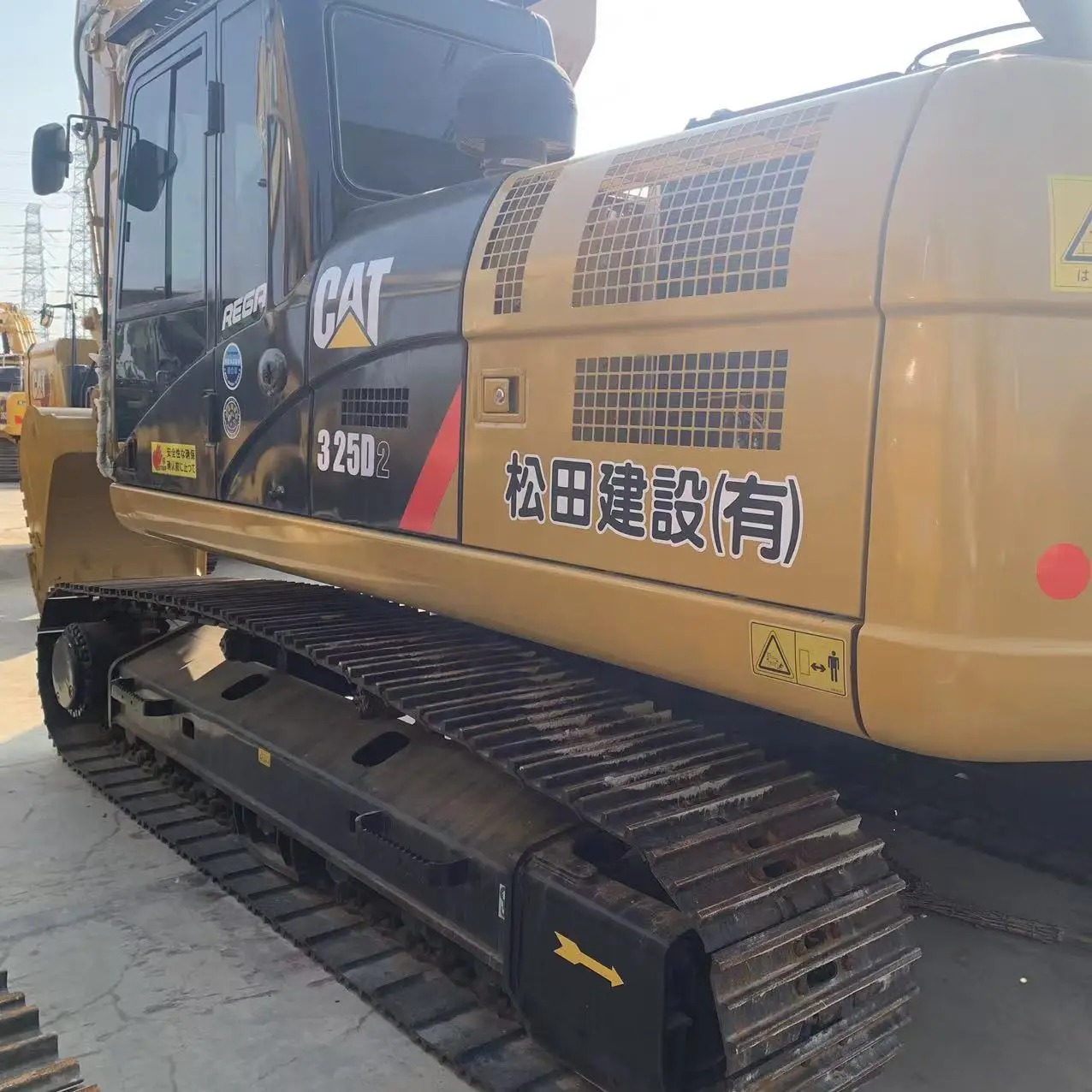 Usede Caterpillar excavator 325D2 hydraulic excavator quality construction equipment CAT325D2 for sale