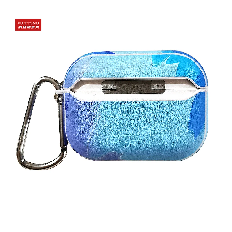 Special Pattern Color Design Leather 3D Protect Earphone Cover For Airpods Case 3D Protect Accessories