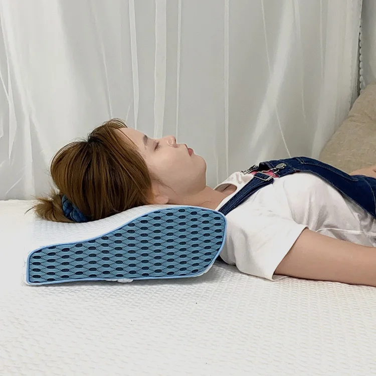 Neck profile Ergonomics Orthopaedics custom cervical spine bed memory foam pillow for comfortable sleep