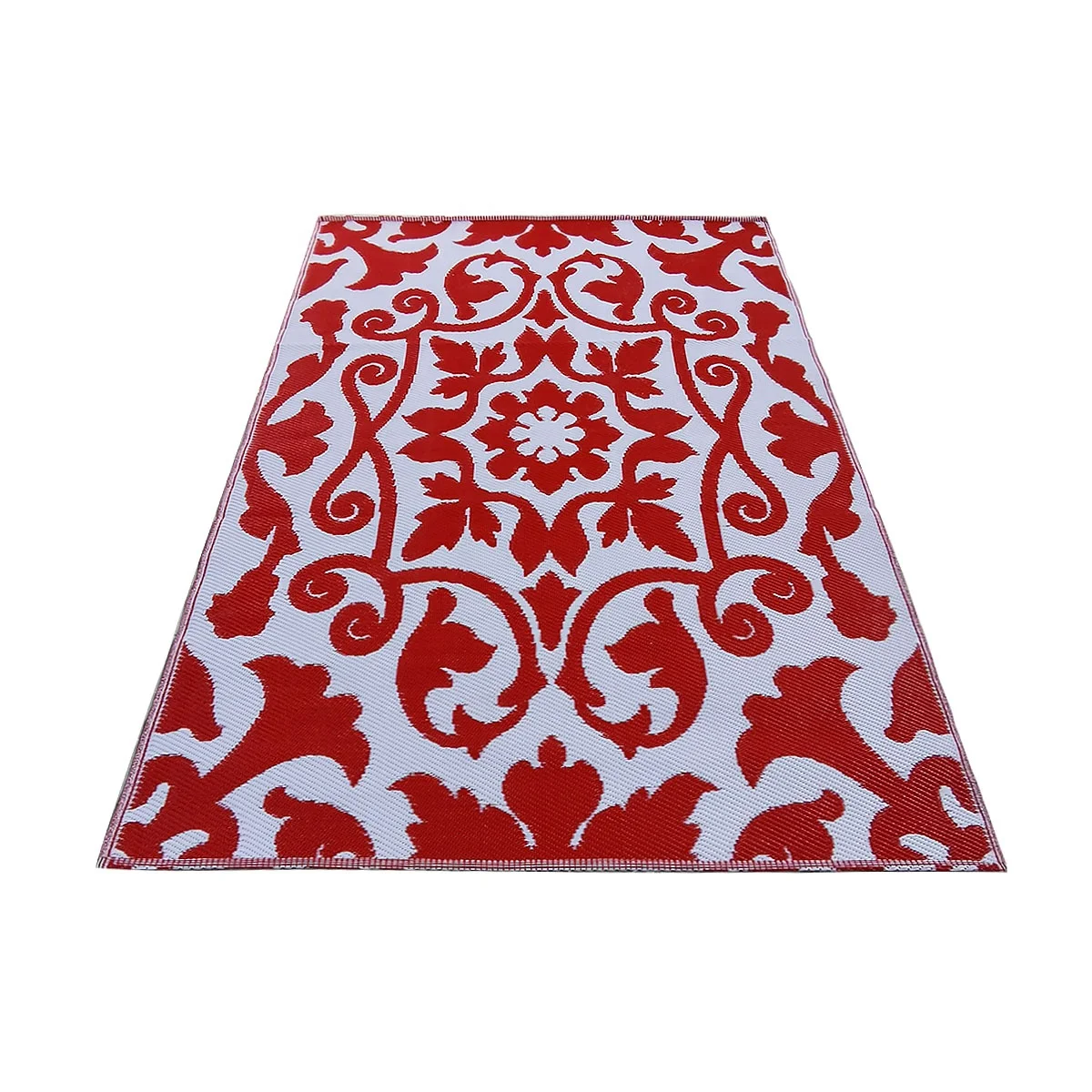 100% PP recycled material checked rug hotel swimming pool rug furniture rugs RV mat