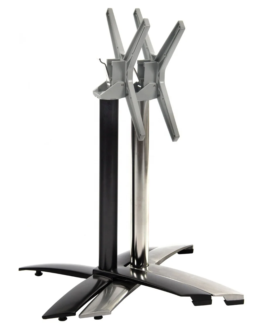 Folding   Aluminum Metal Table Frame Wholesale Restaurant Table  leg Modern Dining Table Base outdoor furniture  leg