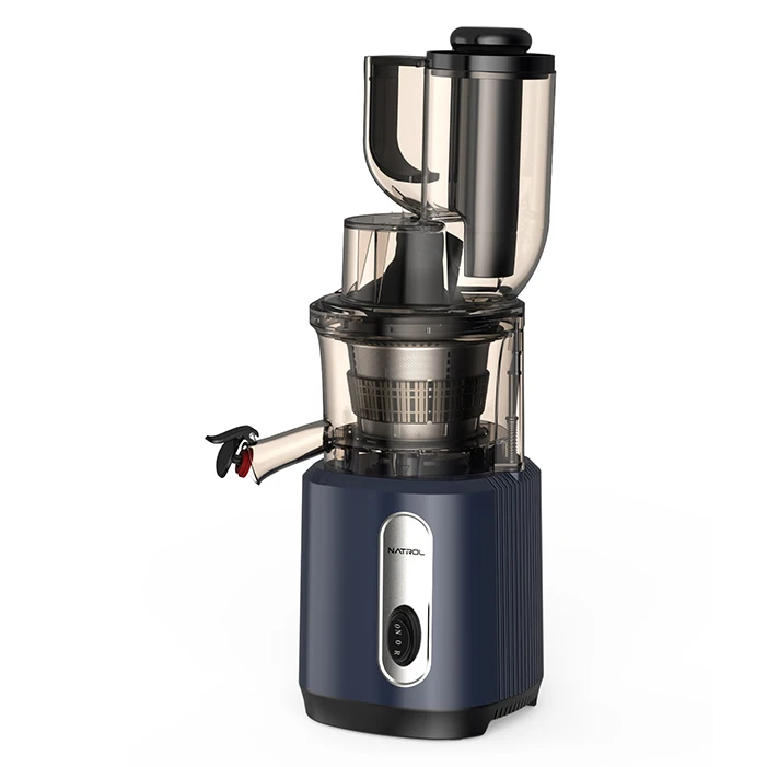 Fruit Machine Electric Household Vegetable Juice Multifunctional Slow Juicer Big Mouth Cold Press Commercial Orange ABS Housing