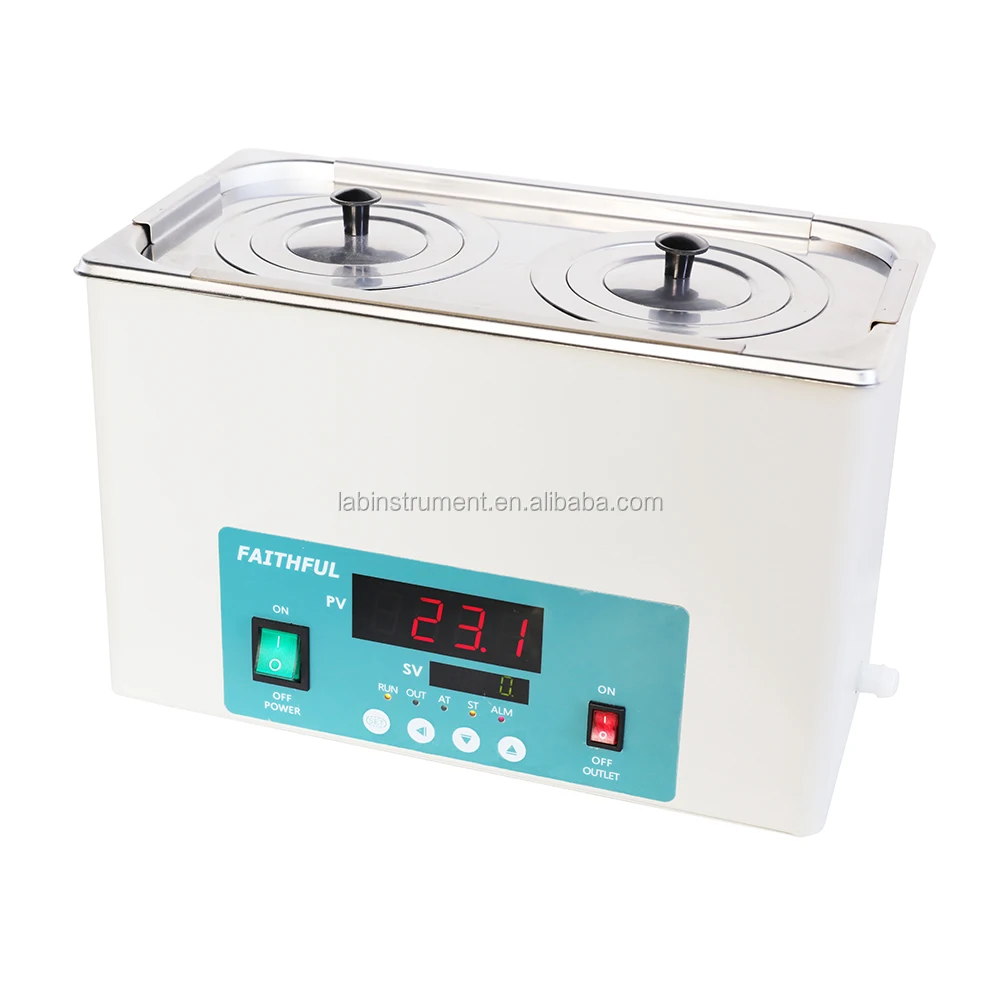 Цифровая Электрическая термостатическая лабораторная ванна для лаборатории 6,1 л с 2 отверстиями