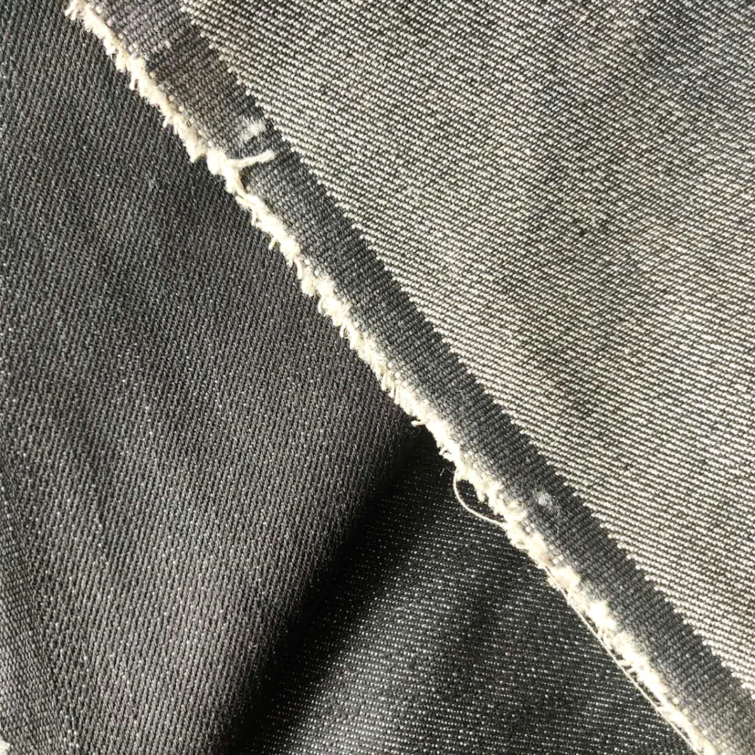 Zhaorun Hot Selling High Quality Medium Stretch TR Slub Denim Fabric for Women Jeans  Wholesale Price From Foshan Exporter
