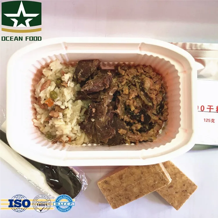  Meal Ready to Eat Individual Vacuum Pack Beidaihe(bdh) OEM ODM Hiking food MRE ration army