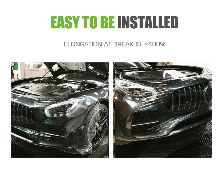 NKODA 1.52 M * 15 M Self Healing Gloss ultimate plus polyurethane Anti Yellow pellicola skin car ppf Paint Protection Film