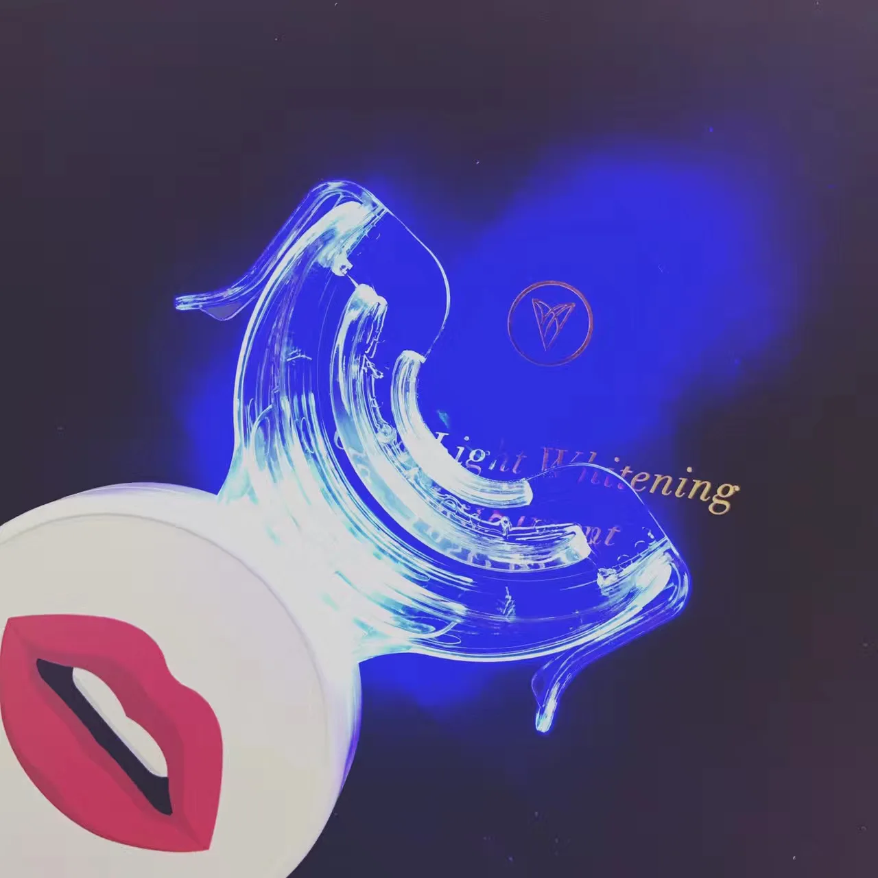  Non Peroxide Gel Oral Care LED Light Mobile Phone Power mysmile teeth whitening