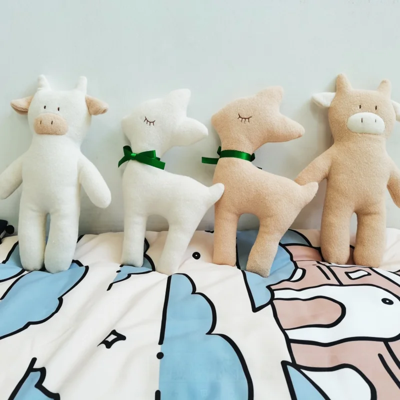 Игрушка плюшевая детская с мультяшными животными
