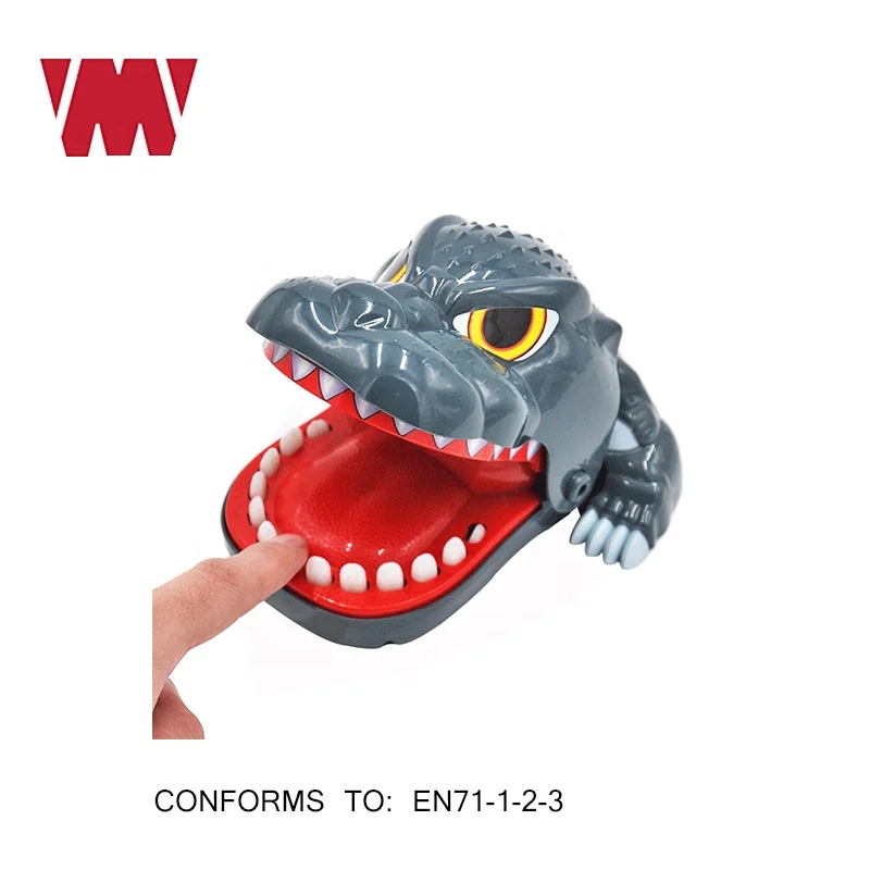  Популярный набор забавных настольных игр динозавр Godzilla стоматолог кусающий палец игрушки для семейной вечеринки интерактивные детей и