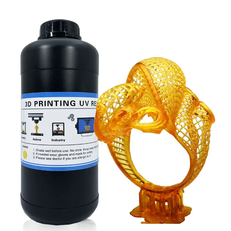 Factory 500g/1000g Castable 3D Printer Liquid 3D Jewelry Casting Resin for LCD DLP SLA Printer